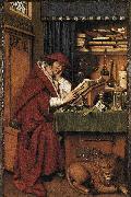 Jan Van Eyck St Jerome oil painting reproduction